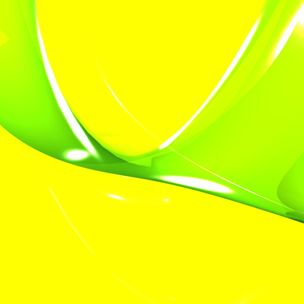 鲜黄色和绿色的背景显示的活力和生命力