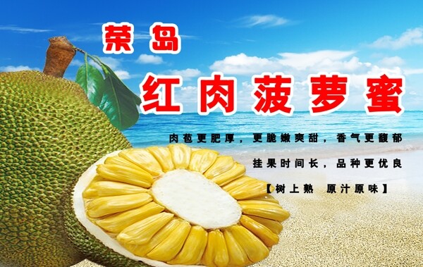 紅肉菠蘿蜜