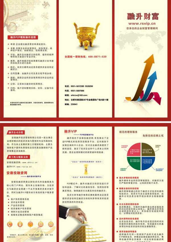 金融宣傳頁圖片