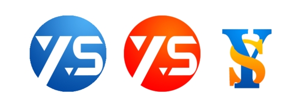 YS字母logo设计