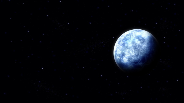 孤宙中的地球