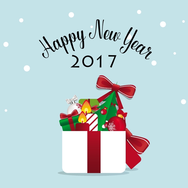 新年禮物背景設(shè)計