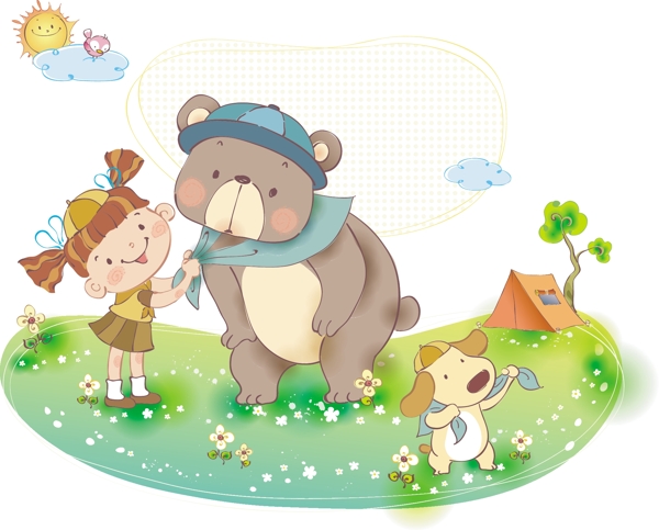 最新韓國矢量卡通素材235