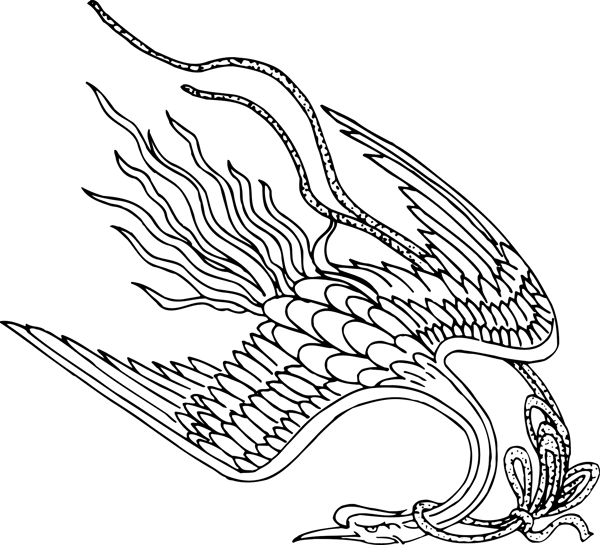 清代吉祥圖案鳳凰圖片