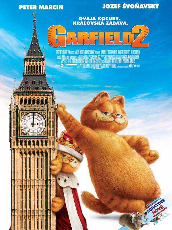 加菲猫2之双猫记电影海报图片