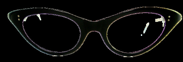 椭圆形眼镜框免抠png透明素材
