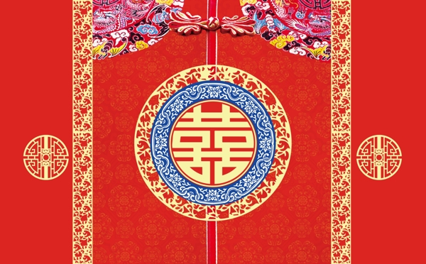 婚慶背景