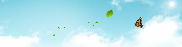 淘寶清新背景banner
