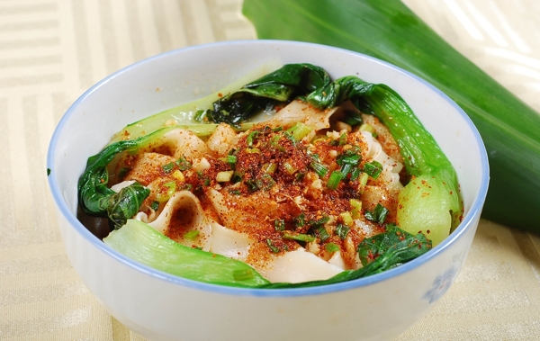 油潑面圖片