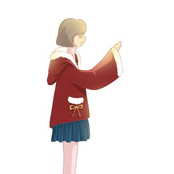 日式唯美女生人物設(shè)計