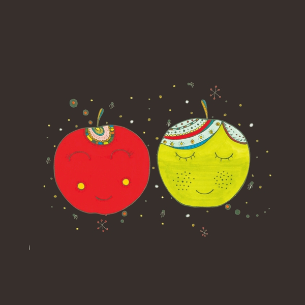 手繪可愛卡通插畫圖片