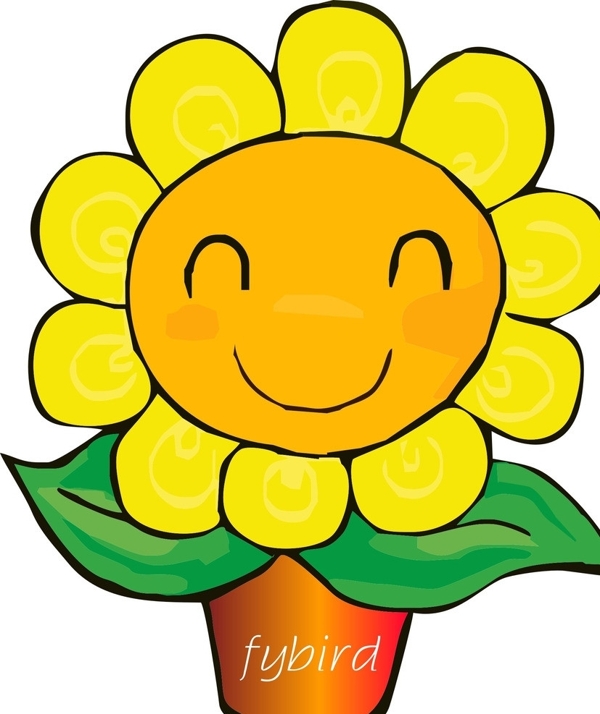 向日葵花花圖片