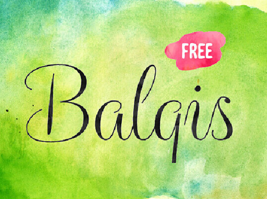 Balqis字體