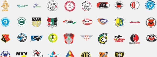备份全球2487个足球俱乐部球队标志荷兰图片