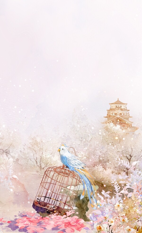 明信片桃花