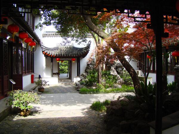 蘇州園林呢圖片