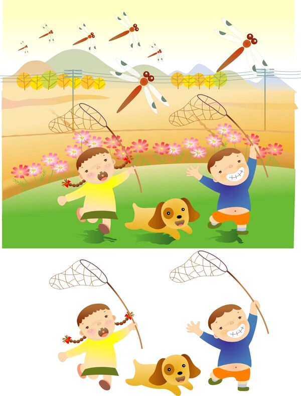 韓國卡通小孩96