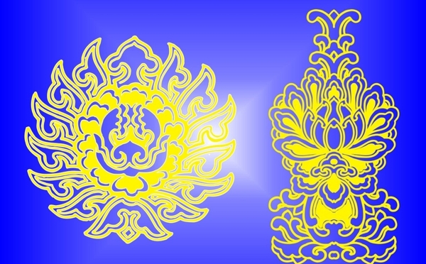 花紋佛教底紋圖片