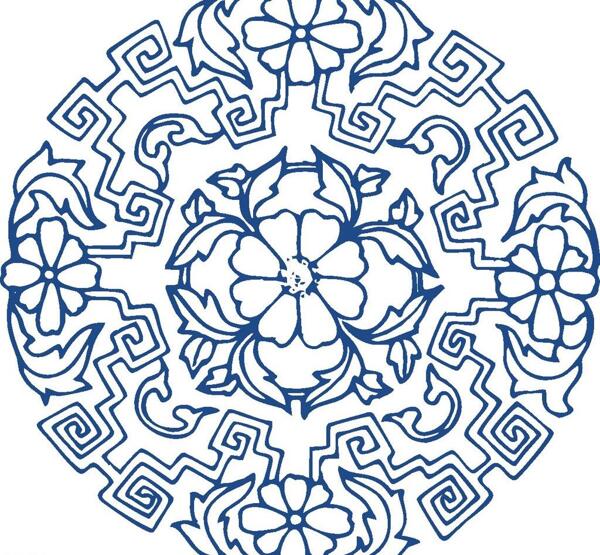 青花瓷圖案