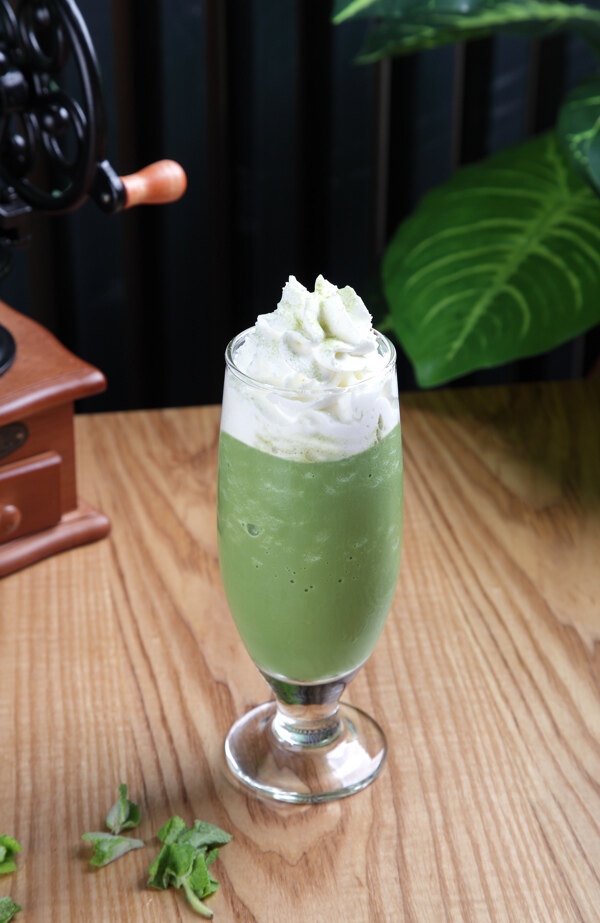 綠茶冰沙圖片