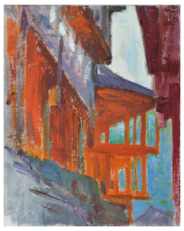 風(fēng)景油畫圖片