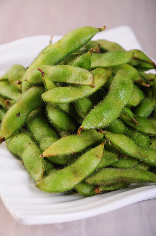 碧綠毛豆圖片