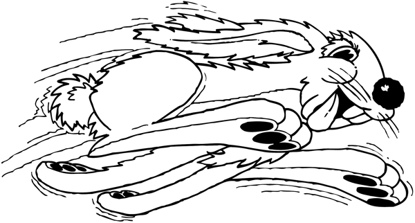 兔子常見動物矢量素材eps格式0009