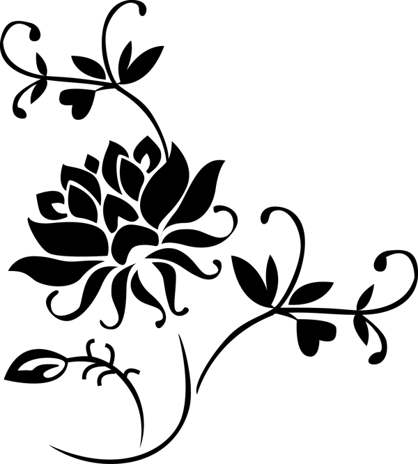 蓮花花紋圖片