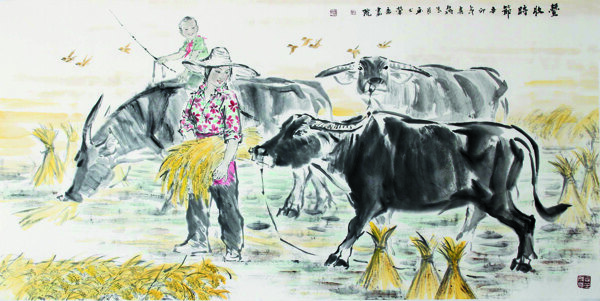 豐收時節(jié)圖片