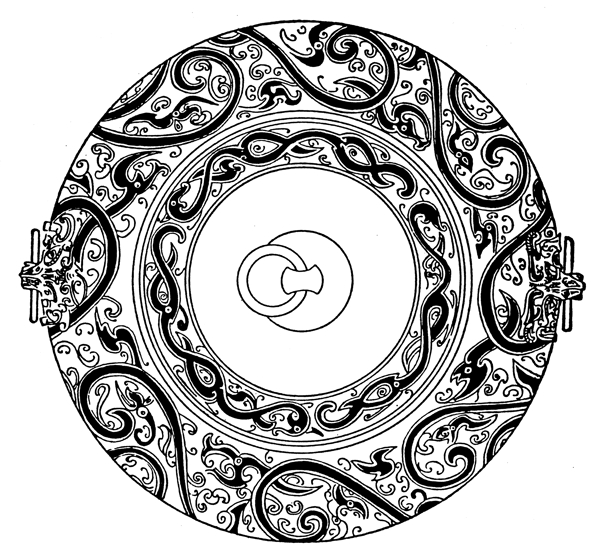 春秋戰(zhàn)國圖案青銅器圖案中國傳統(tǒng)圖案117