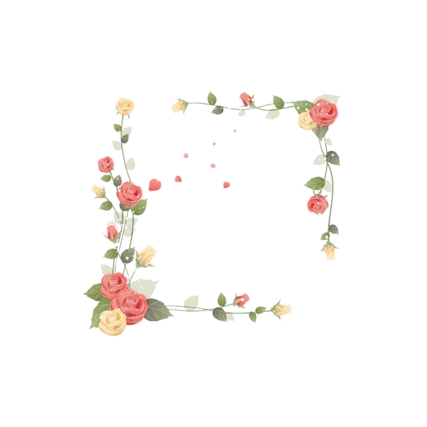 手繪花
