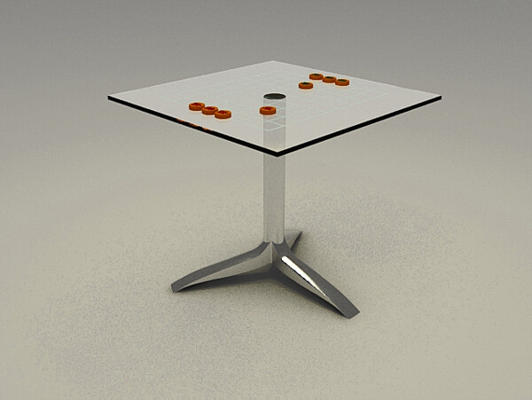 棋桌模型設(shè)計