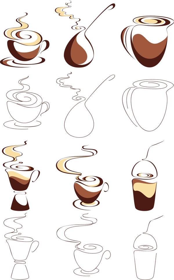 咖啡图形