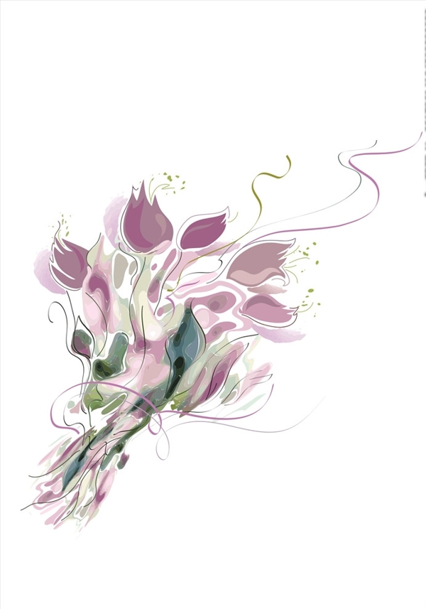 花卉矢量圖下載