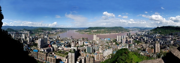 重庆市万州全景图