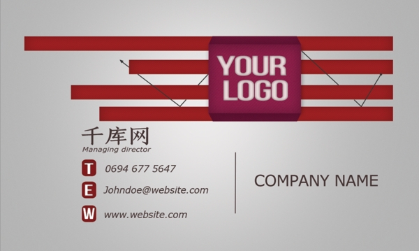 千庫原創(chuàng)創(chuàng)意設(shè)計商務(wù)名片