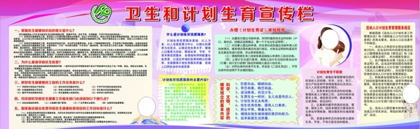 計(jì)劃生育宣傳欄