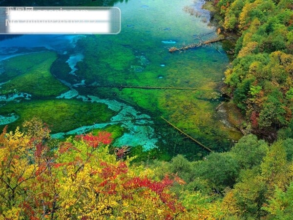 秋色山水
