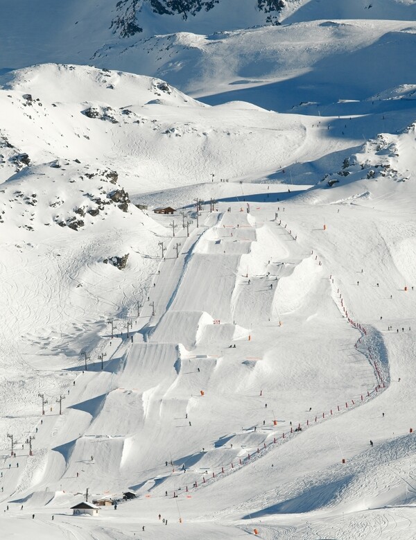 滑雪场风景