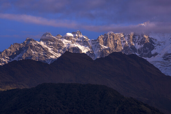 尼泊尔安纳布尔纳峰风景
