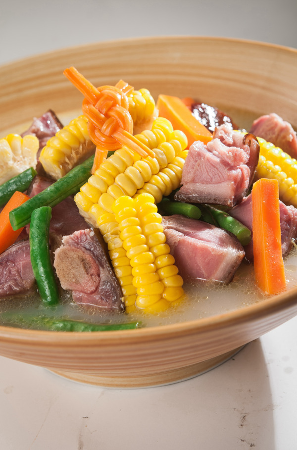 四季豆燉臘蹄