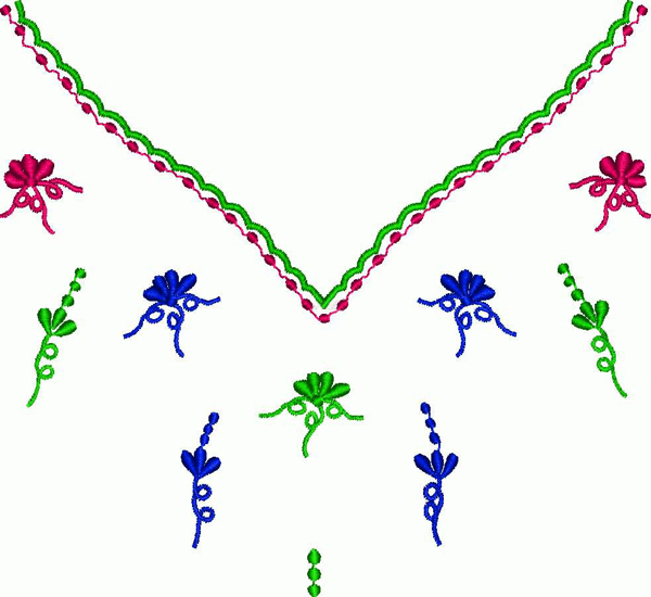 繡花植物花卉領(lǐng)邊繡花繡花衣領(lǐng)領(lǐng)圈免費(fèi)素材