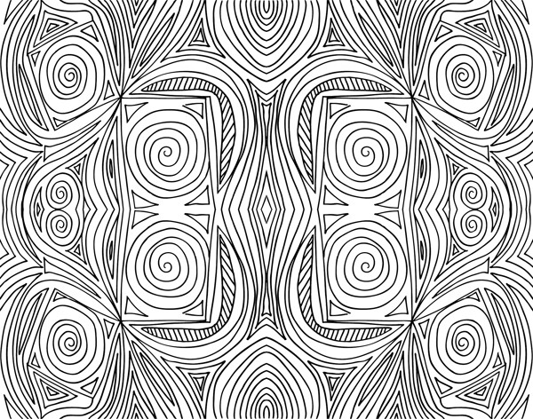 葉子背景矢量插畫(huà)摘要素描