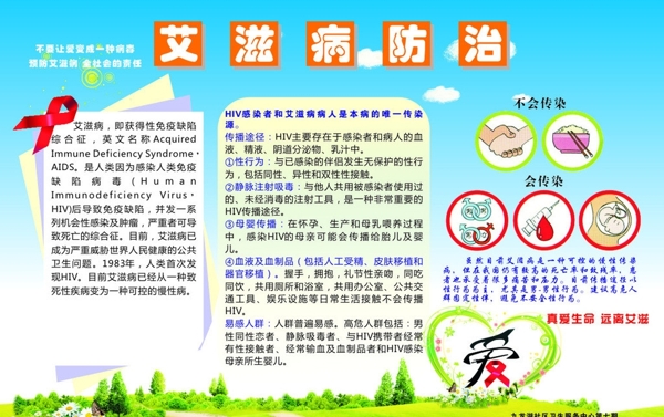 艾滋病防治圖片