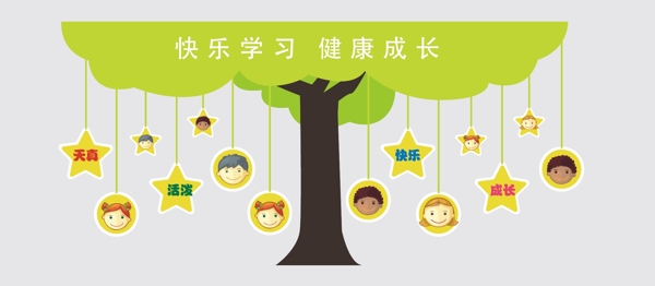 幼兒園照片墻