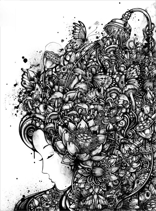 位圖插畫時(shí)尚插畫人物插畫插畫師免費(fèi)素材