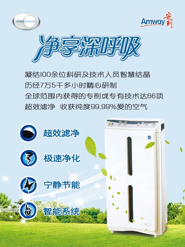 安利空氣凈化器圖片