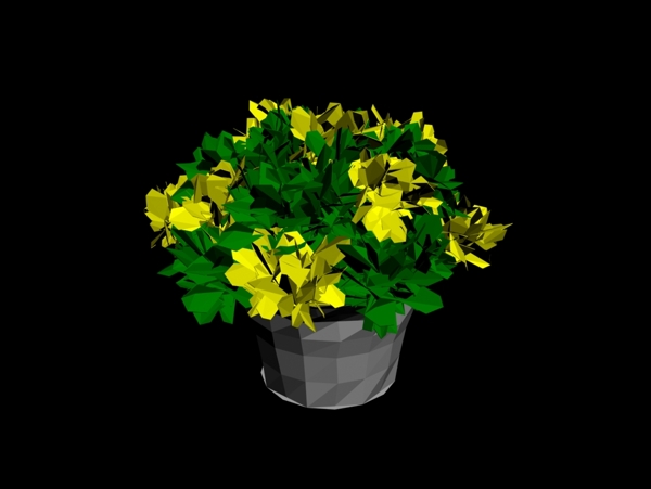 植物盆栽室內(nèi)裝飾素材免費(fèi)下載3d模型素材114