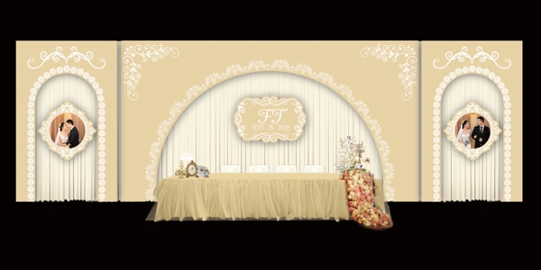 婚禮簽到區(qū)