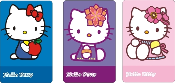 HELLKITTY猫卡片